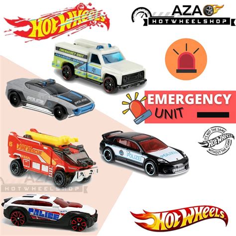 hot wheels police vehicles|hot wheels emergency vehicles set.